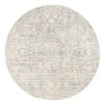 thumbnail image 2 of Unique Loom Lola Collection Area Rug - Classic (5' 2" Round Gray/Cream), 2 of 6