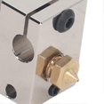 thumbnail image 2 of 3D Printer Head Upgrade Kit with 0.4mm Brass Nozzle, Heater Block, Bimetal Tube, Silicone Cover, 2 of 2