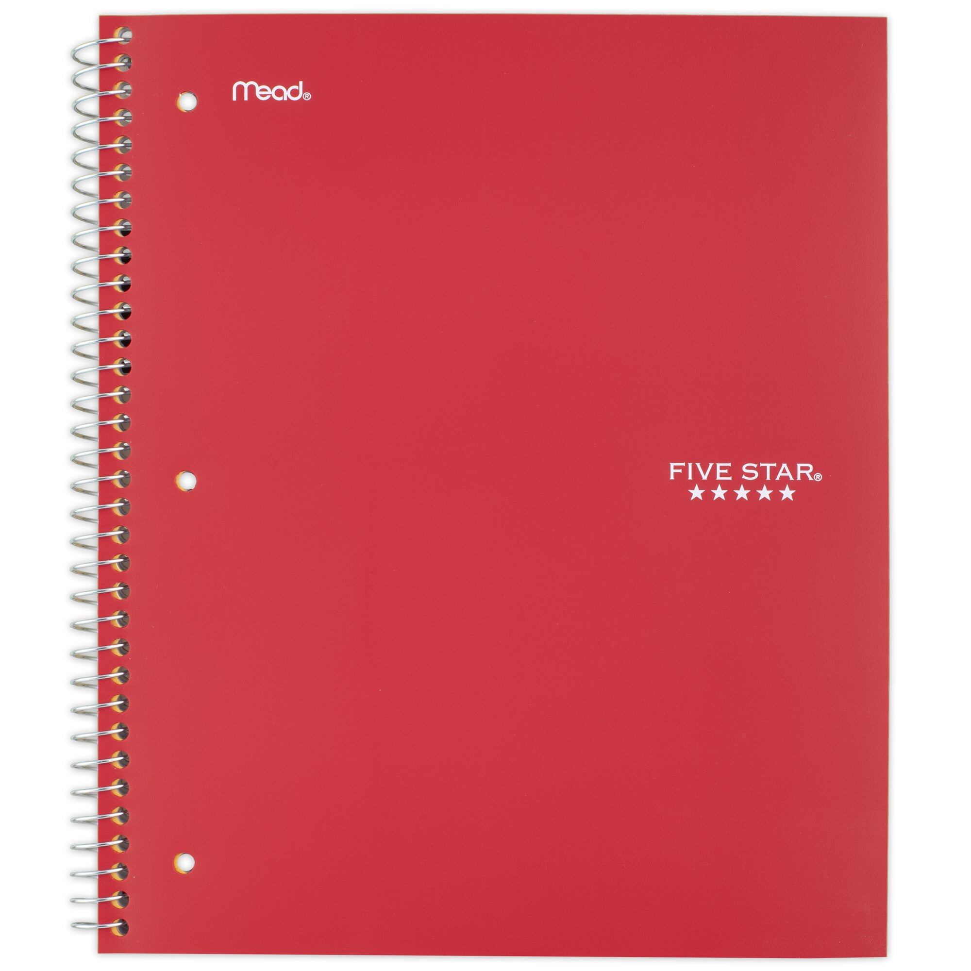 Five Star Wirebound Notebook 1 Subject Wide Ruled 10 12 x 8 Assorted Colors 12