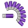 thumbnail image 1 of VICFUN 10pcs 8GB USB Flash Drive 8G USB 2.0 USB Drive Thumb Stick Purple, 1 of 4
