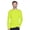 Safety Green, variant on Gildan High Visibility Unisex 100% Cotton/Polyester Safety Long Sleeve Work T-Shirt (Safety Green, XL)