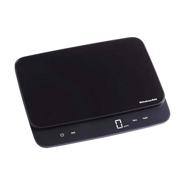 Báscula de Cocina KitchenAid KQ917 de Alta Capacidad 13.6 kg Negra