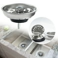 thumbnail image 2 of American Style Sink Plug Stainless Steel Durable for Kitchen Sink Water Plug, 2 of 8