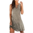 thumbnail image 2 of Mefallenssiah Robe Imprimée Sans Manches Aguichant de Mode pour Femmes Wintaee, 2 of 5