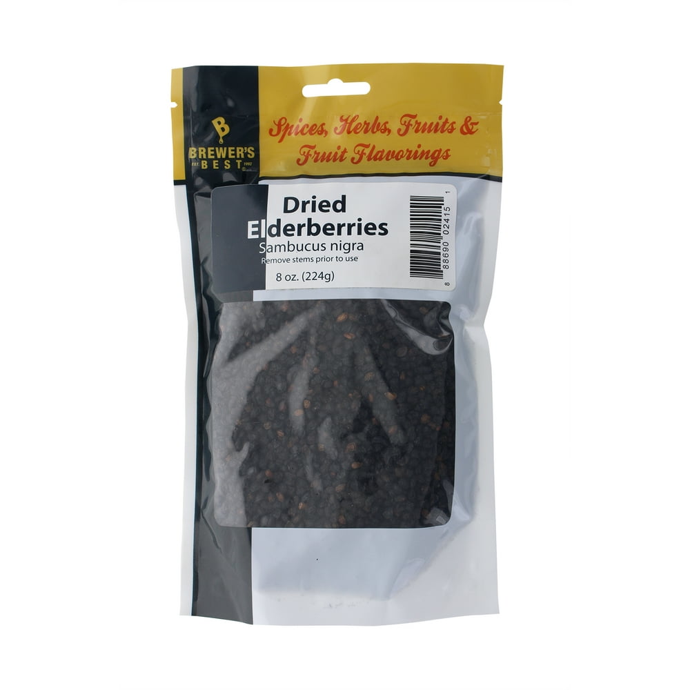 Dried Elderberries 8 oz.