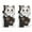Style 2, variant on 2Pcs Cat Kitchen Towels Crazy Cat Lover Humorous Black Cat "The Secret Ingredient Is Cat Hair" Design Farmhouse Dish Towel Kitchen Dishwashing Hand Tea For Kitchen Restaurant Table