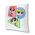 thumbnail image 4 of Fundas de almohada de Las Chicas Superpoderosas, súper suaves, esponjosas, de doble cara, acogedoras, para sofá, sala de estar, decoración del hogar, juego de 2 almohadas cuadradas, 4 of 8