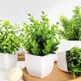 thumbnail image 4 of BESTSKY 3Pcs Artificial Plants Indoor Emulational Fake Leaves Eco-Friendly Fake Hanging Plants Style 1, 4 of 4
