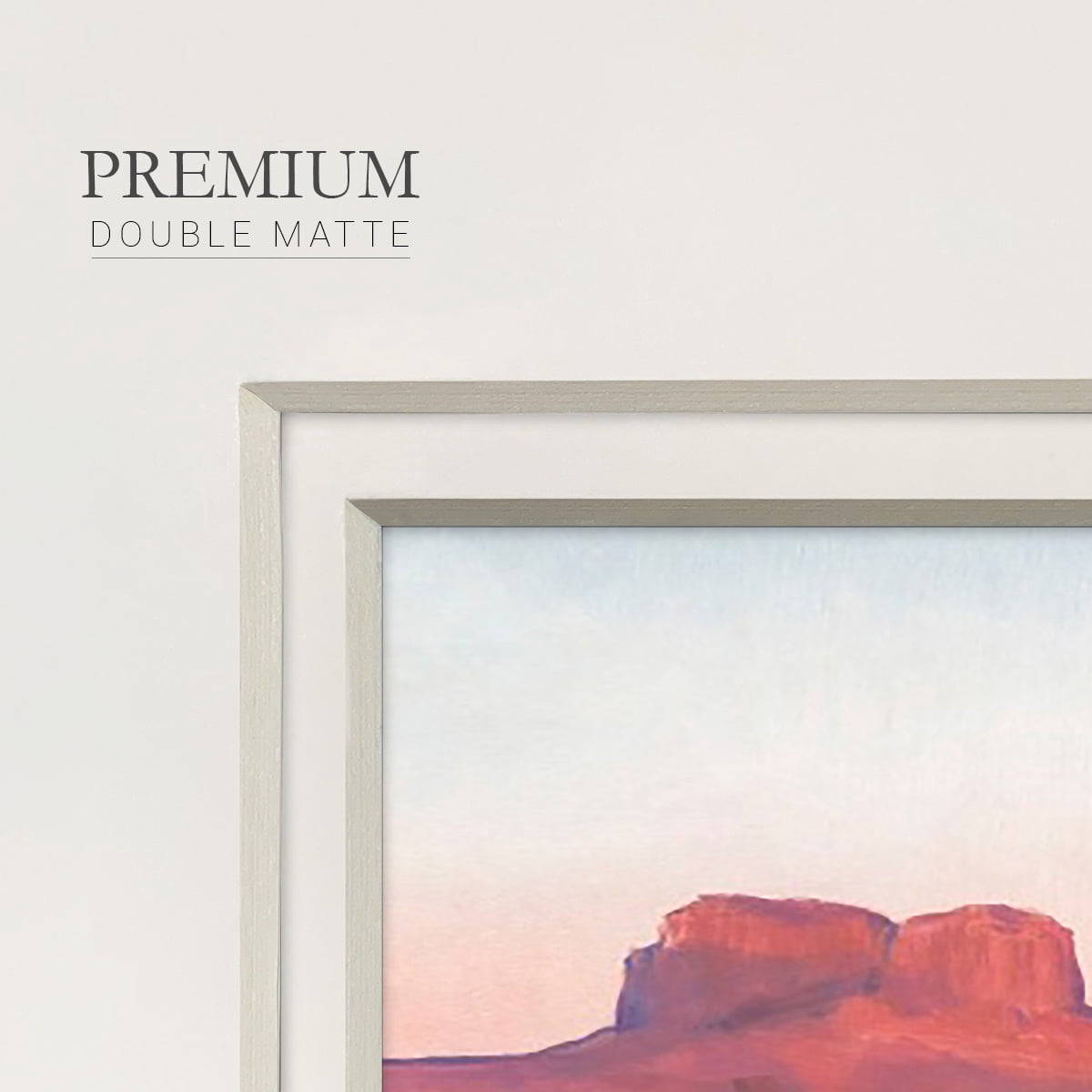Red Rocks at Dusk IIPremium Framed Print