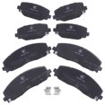 thumbnail image 3 of TOPAZ Front Rear Ceramic Brake Pads For Chrysler Town Country Journey Grand Caravan P1589 P1596 D1589-8800, D1596-8811, 3 of 7