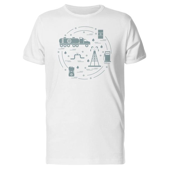 Equipment For Oil Production Tee Men's -Image by Shutterstock