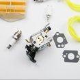 thumbnail image 7 of Carburetor Repair Kit for Husqvarna 445 450 445E 450E Chainsaw C1M EL37B Chain Saw Parts Power Carburetor fuel line filter, 7 of 7