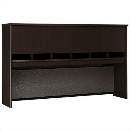 - Scranton & Co 72W 4 Door Hutch in Mocha Cherry