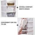 thumbnail image 2 of 2PCS Stackable Clothes Storage Boxes with Built-in Clothes Rack for Drawer Organization and Efficient Space Saving, 2 of 6