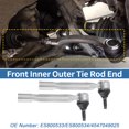 thumbnail image 3 of Kit de 2 piezas de extremos de barra de dirección exterior frontal para Lexus RX350 No.ES800533/ES800534/4547049025/4546049055, 3 of 6