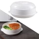 thumbnail image 5 of Vaporizador de alimentos para microondas ABS para cocinar Vaporera de Nivel S 1, 5 of 8