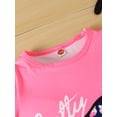 thumbnail image 4 of Mini Mojo Girls' Pretty & Smart Floral Pattern 2pcs Tee & Shorts Set Polyester Summer, 4 of 6