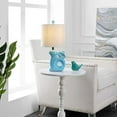 thumbnail image 2 of Safavieh Kids Lighting Collection Ruby Rabbit Blue Ceramic 19-inch Bedroom Living Room Home Office Desk Nightstand Table Lamp (LED Bulb Included), 2 of 5