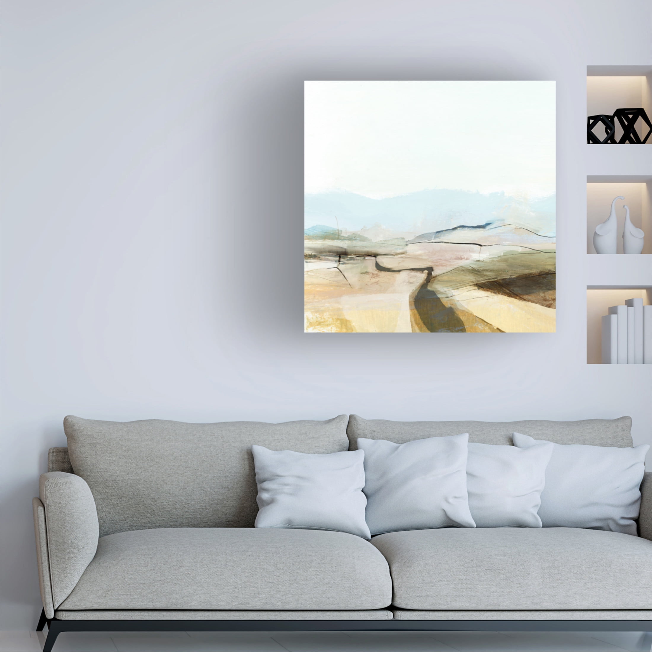 Trademark Fine Art Dan Hobday Countryview Canvas Wall Art