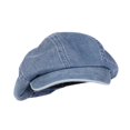 thumbnail image 3 of Sombrero de de mezclilla para mujeres 8 paneles sombrero octogonal para caminar Azul claro, 3 of 8