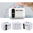 thumbnail image 1 of Electric Hot Water Heater 120/240V Small Compact Tank Storage,Rv Tr 3.0Gallon Trailer 1.5KW Kitchen Instant Under Sink Counter Cupboard, RV 1 PCs 16” Long 1/2”FIP Stainless Steel Water Hose 11L, 1 of 6
