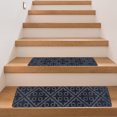 thumbnail image 3 of Djunllk Stair Treads - Non Slip Carpet Stair Treads for Wooden Steps, Self-Adhesive Cuttable Stair Runner for Kids Pets Elderly, 29 x 7 inch, 3 of 6