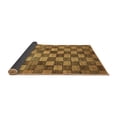 thumbnail image 2 of Ahgly Company Indoor Rectangle Checkered Brown Modern Area Rugs, 8' x 12', 2 of 4