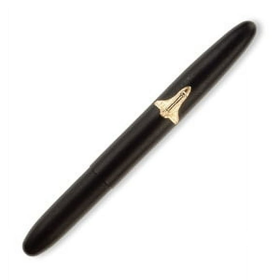 Fisher Space Pen Matte Blk Bullet Space Pen w/Space Shuttle