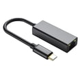 thumbnail image 1 of Btafrte S3-8152-C Convertidor Lan 10/100 Mbps aleación aluminio tipo C a RJ45 (gris), 1 of 10