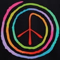 thumbnail image 3 of CafePress - Neon Spiral Peace Sign II - Kids Hooded Sweatshirt, Classic Hoodie, 3 of 4