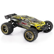 RC Car, FMT Remote Control Truck High Speed Off-Road 30 MPH 1/12 Scale Full Proportional 2.4Ghz 2WD (Color: Yellow)