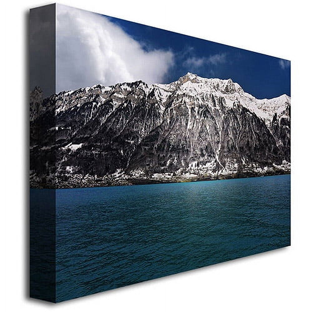 Trademark Art "Brienz Lake Switzerland" Canvas Wall Art by Philippe Sainte-Laudy