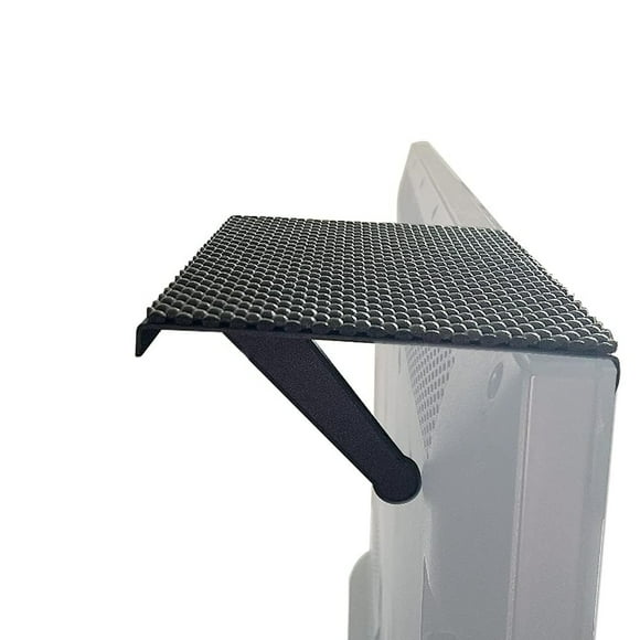Adjustable Wide Platform TV Shelf for Monitors and Media Devices