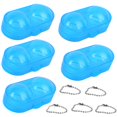 thumbnail image 1 of FLAMEEN 2 Balls With Chain 5PCS Table Tennis Storage Box, Table Tennis Container, Pong Ball Storage Box Accessory For Table Tennis Enthusiast Outdoor Sports, 1 of 8