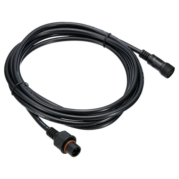 Uxcell 9.84Ft 2 Pin 18AWG Extension Cable Wire with Male and Female, Black