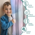 thumbnail image 3 of Blackout Kids Curtains,Dreamy Pastel Sky Childrens Insulated Curtains Set Of 2,Bedroom Essentials,Toddler Room Decor 42"x84", 3 of 5