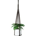 thumbnail image 5 of SPRING PARK Flowerpot Base Faux Leather Container Plant Tray Hanger Household Ornament Decor for Indoor Outdoor Home Decoration, 5 of 6