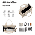 thumbnail image 4 of Bolsos Para Mujer Pu Capacidad Cercanías 33x27x16 Xtellar beige, 4 of 4