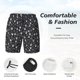 thumbnail image 3 of Balery Dog Paw Bañador para hombre, shorts de playa de secado rápido con entrepierna y forro de compresión-Small, 3 of 6