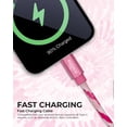 thumbnail image 6 of Liquipel Powertek Type-C Fast Charger Cable, 6ft USB-C for Galaxy, Note, Tab, MacBook, Tie Dye, 6 of 7