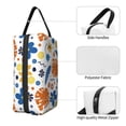 thumbnail image 5 of Uemuo Flower Pattern Portable Toiletry Bags with Handle, Waterproof travel Make up Bags for Women, Large Capacity Travel Cosmetic Bags, 5 of 9
