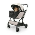 thumbnail image 2 of InstaCollapse Detachable Dog Stroller - Taupe, 2 of 9