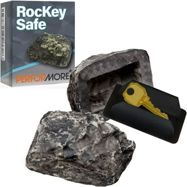 Fake Rock Key Hider - Waterproof Outdoor Key Storage Box