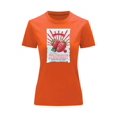 thumbnail image 1 of Playera Blusa De Fresas Strawberry Vintage Retro Ropa Casual Para Mujer Color Anaranjado Talla Chica Marca Emil SaEs, 1 of 4