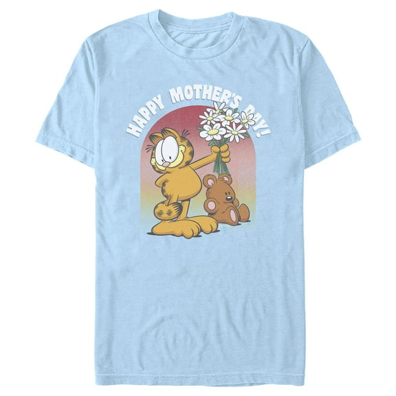 Men's Garfield Pooky Happy Mother's Day  Graphic T-Shirt