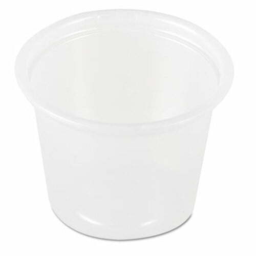 SOLO Cup Company Plastic Soufflé Portion Cups, 1 1/2 oz, Translucent  (DCCP1500100) - Walmart.com