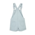 thumbnail image 2 of Wonder Nation Girls Denim Shortall, Sizes 4-18, 2 of 2