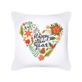 thumbnail image 1 of Fundas de almohada navideñas, Muñeco de nieve estampado, Árbol de Navidad, Ciervo navideño, Papá Noel, Funda de almohada decorativa para sofá de Feliz Navidad Fundas de cojines kaili Sencillez, 1 of 2