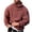 Pink, variant on fartey Mens Cable Knitted Chunky Sweaters Baggy Fit Twisted Knitted Turtleneck Pullover Sweater Casual Fashion Winter Long Sleeve Thermal Knitwear Sweatshirts