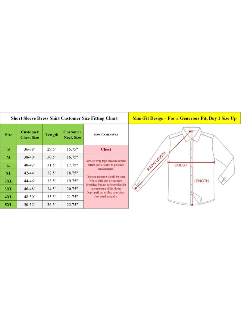 dress shirt fit chart Cool Fx l/s Button-Down Dress Shirt Slim main image 0